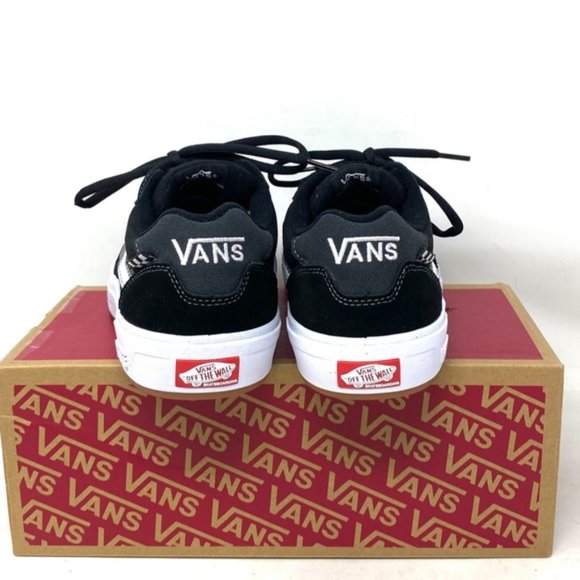 VANS Wayvee Shoes Low Suede Mesh Black Gray Sneakers Skate MENS SIZE 7.0 - Picture 6 of 10